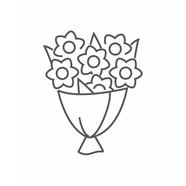 bouquet of Ecuadorian roses 80cm